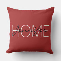 monogramme de maison couleur Auburn