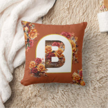 Monogramme décoratif ( TOUTE LETTRE ) Floral autom