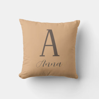 Coussin Monogramme Vibe d'automne