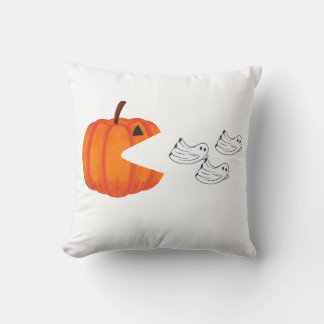 Coussin Monster citrouille vs Ghosts - Halloween Éffrayant