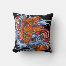 Monster Orange Dragon Fish sur T-Shirt