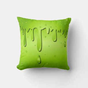 Coussin Monster Snot Green Slime