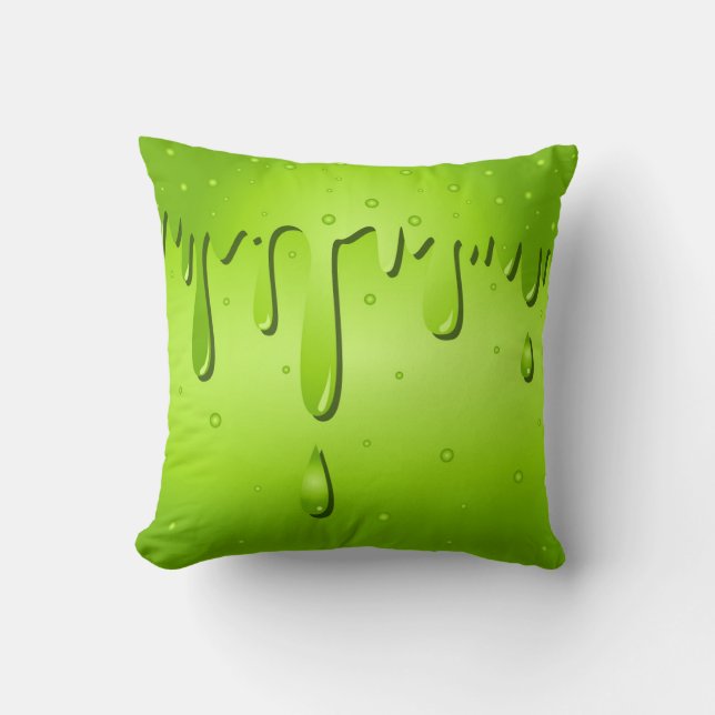 Coussin Monster Snot Green Slime (Recto)