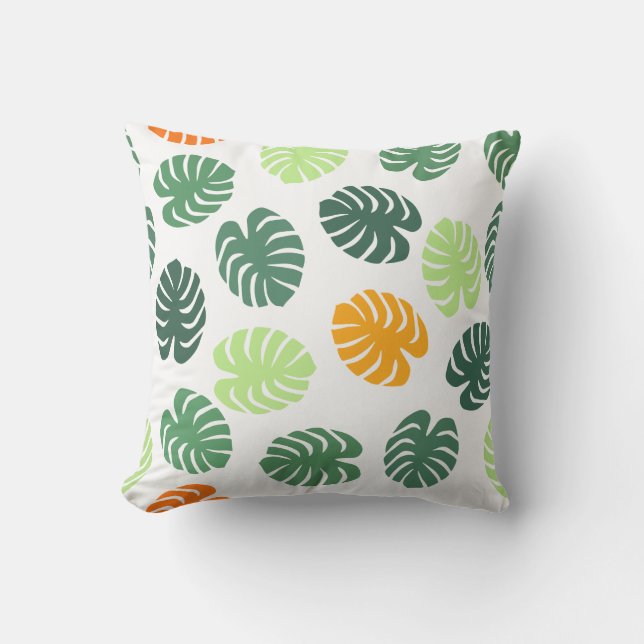 Coussin Monstera (Recto)