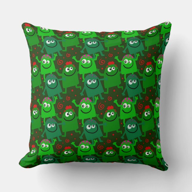 Coussin Monstres (Recto)