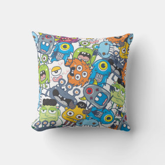 Coussin Monstres dans la Boîte TR