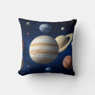 Coussin Montage d'un système solaire