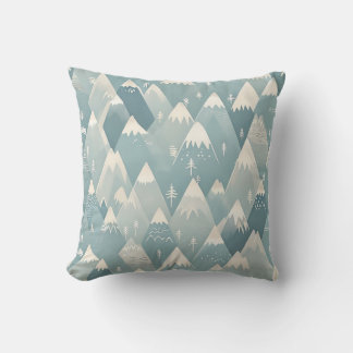 Coussin Montagnes Bleues