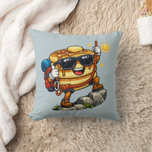 Coussin Montée de la pile de crêpes