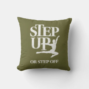 Coussin Montez Ou Marchez (Danse)