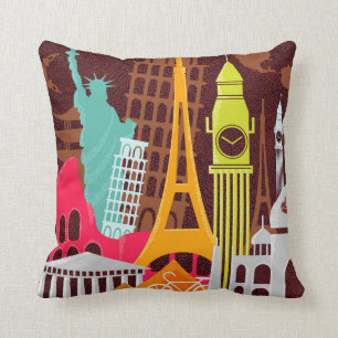 Coussin Monuments internationaux