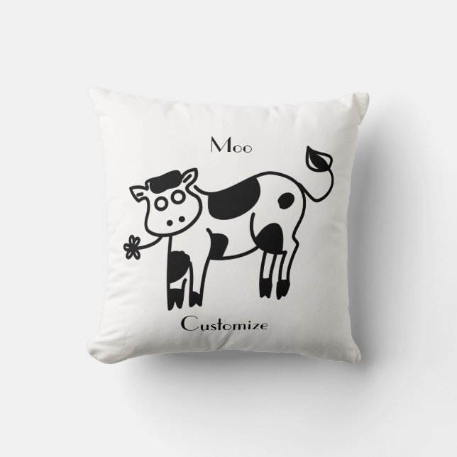 Coussin Moo Cow Thunder_Cove (Recto)