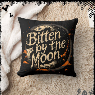 Coussin Mordu par la Lune ExDesigner Halloween