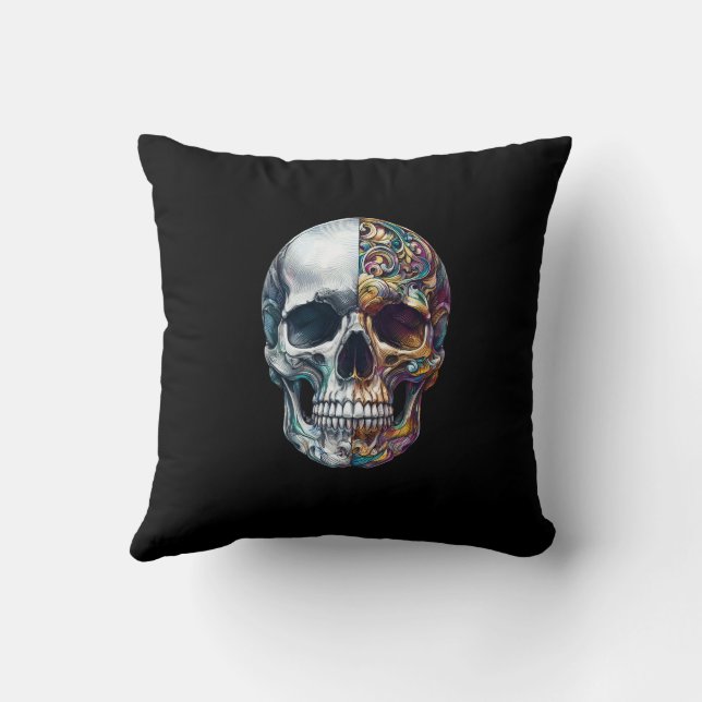 Coussin Morgull Skull Magic Happy (Verso)
