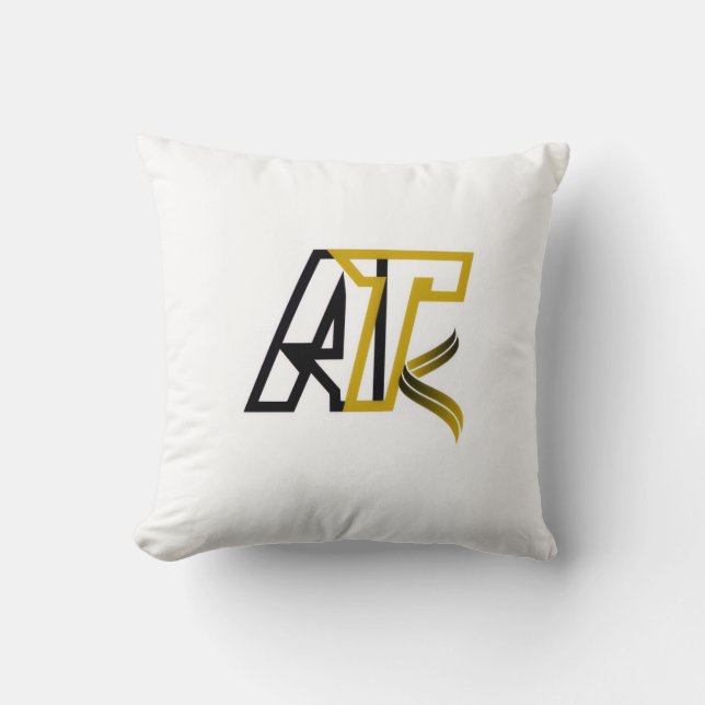 Coussin Moroccan Blue Door – Artisto Throw Pillow (Recto)