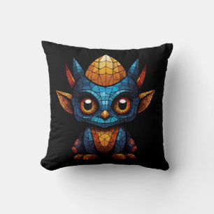 Coussin Mosaic mignon petite figure
