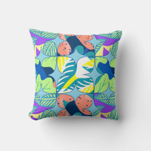 Coussin Mosaïque florale