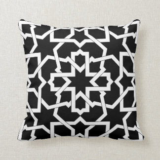 Coussin Mosaïque marocaine de croquis géométrique dans