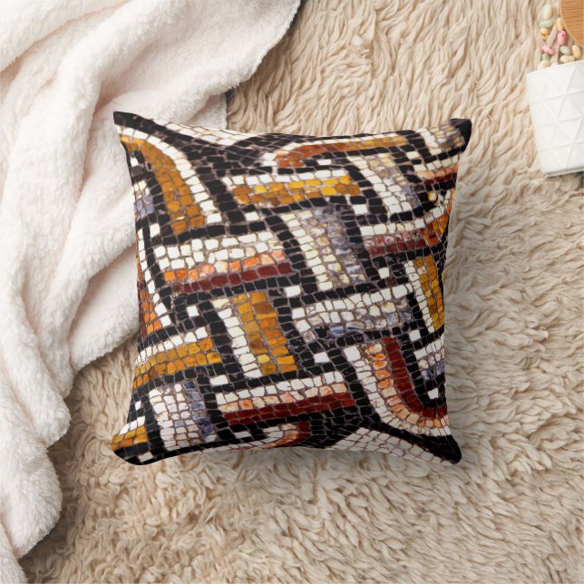Coussin mosaïque romaine (Couverture)