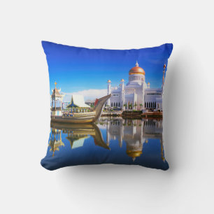 Coussin Mosquée Sultan Omar Ali Saifuddien