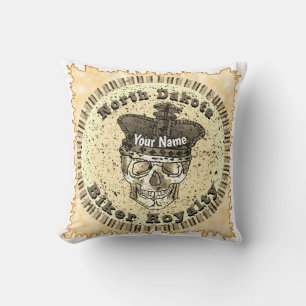 Coussin Motard du Dakota du Nord