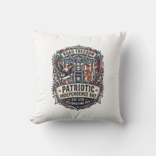 Coussin Motard Patriotique Patriote Route Liberté Patriote