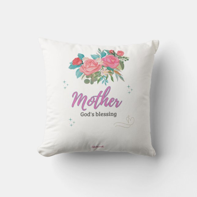 Coussin Mother, A Blessing from God (Recto)