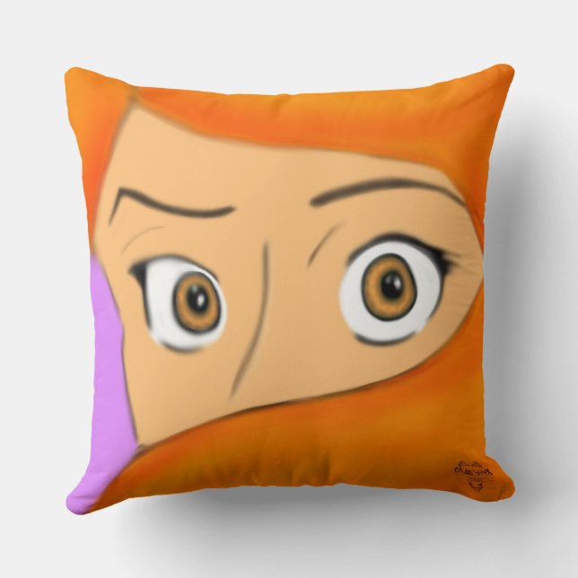 Coussin Mother & Baby Dragon + Raised Eyebrow Mood (Verso)