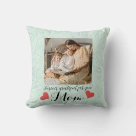Coussin Mother’s Day Throw Pillow Gift for Mom