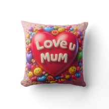 Mother's day Throw Cushion
