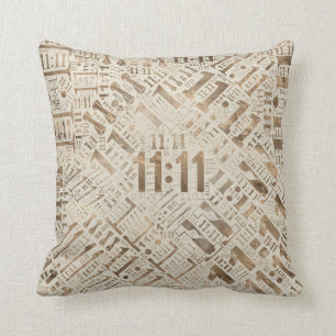 Coussin Motif #2 du Numerology onze onze