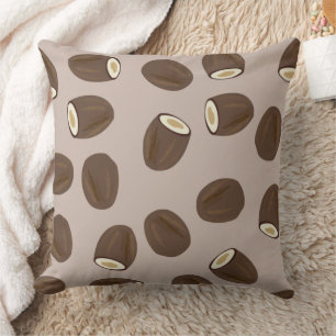 Coussin Motif à la noix de coco