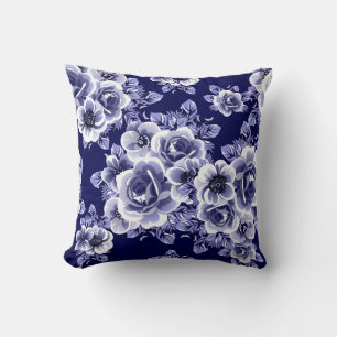 Coussin motif Abstrait sans soudure avec plantes, herbes e