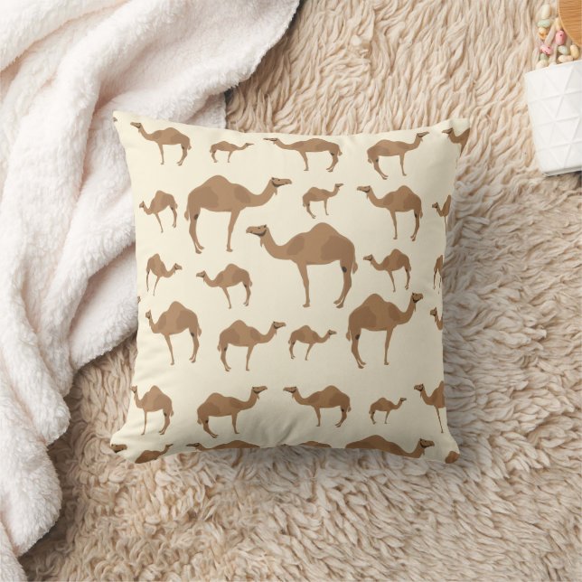 Coussin Motif animal chameau (Couverture)