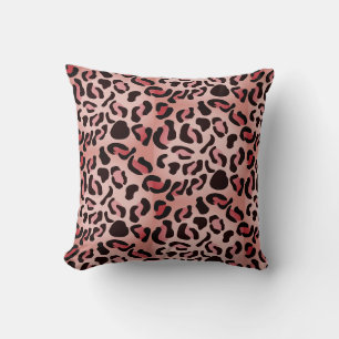 Coussin Motif animalier léopard moderne