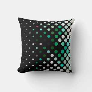Coussin motif arrière - plan Abstrait mi-teinte. Co géomét