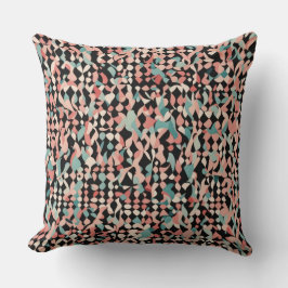 Coussin Motif bio Abstrait en Pastel