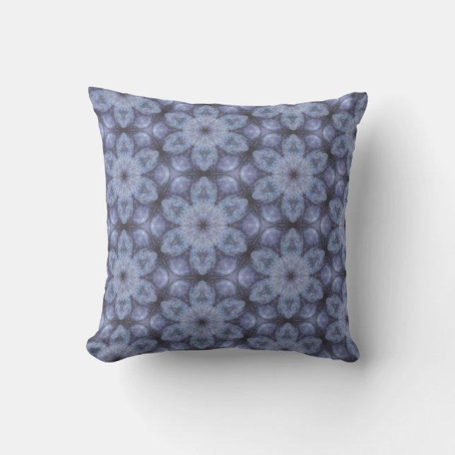 Coussin Motif bleu (Recto)