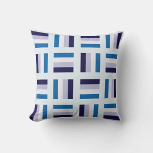 Coussin Motif bleu