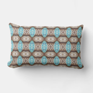 Coussin motif Blue Stones