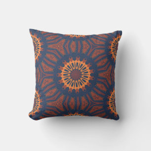 Coussin Motif Boho Bloom Mandala