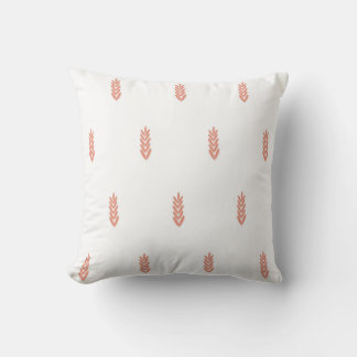 Coussin motif botanique simple et sans couture avec des pl