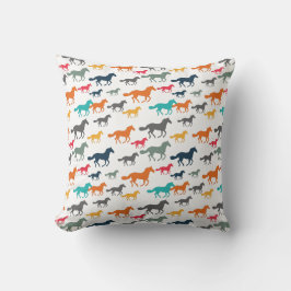 Coussin Motif Cheval mignon