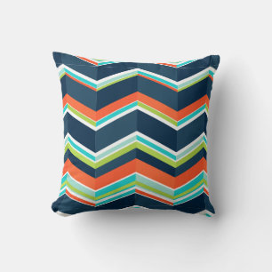 Coussin Motif chevron/hareng PixDezines