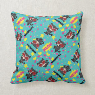 Coussin Motif Chibi Catwoman