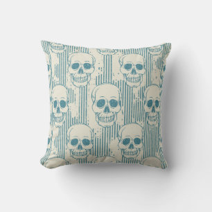 Coussin Motif crâne : Motif libre sans couture