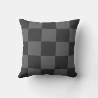 Motif croate en damier gris