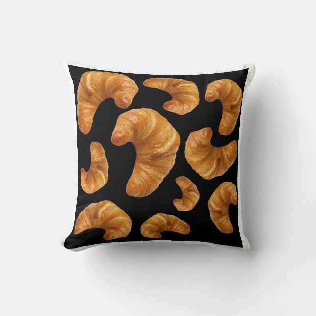 Coussin Motif croissants (Recto)