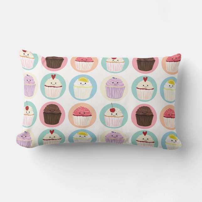 Coussin Motif Cupcake Cuties (Recto)