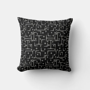 Coussin Motif d'acier structurel